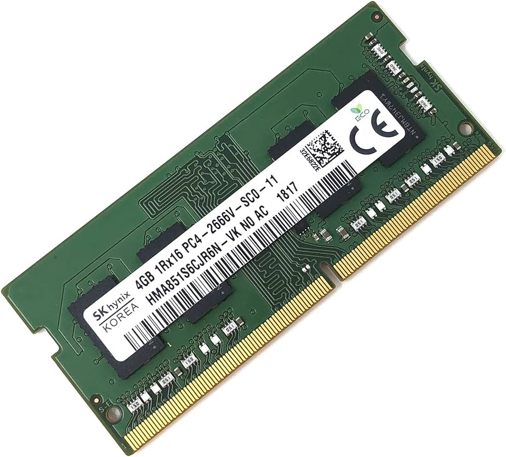 Hynix Desktop RAM DDR4 4GB 2666 - HMA851U6JJR6N