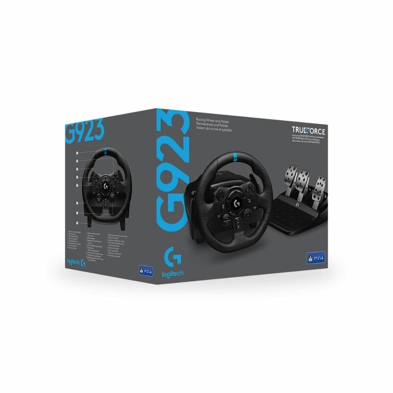 Logitech G923 Trueforce Racing Wheel For XBOX, PLAYSTATION AND PC