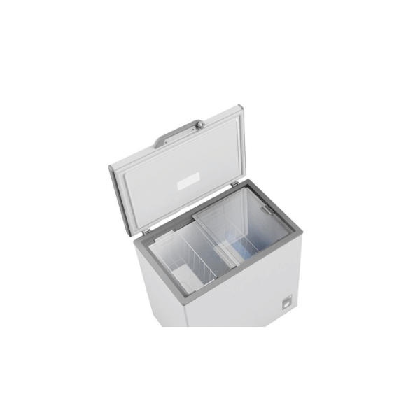 MIKA MCF95WWG Chest Freezer, 95L, White Grey