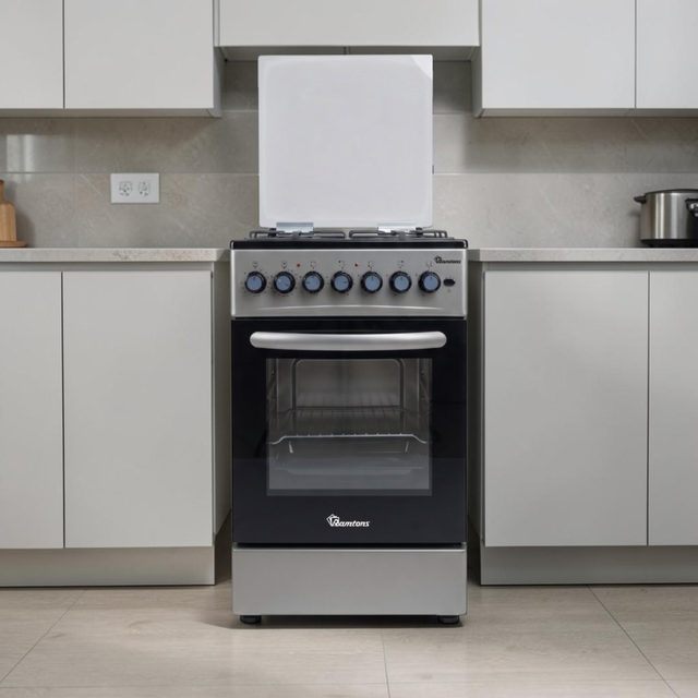 Ramtons 3Gas+1Electrical Cooker 50X50 Rc/906 Silver