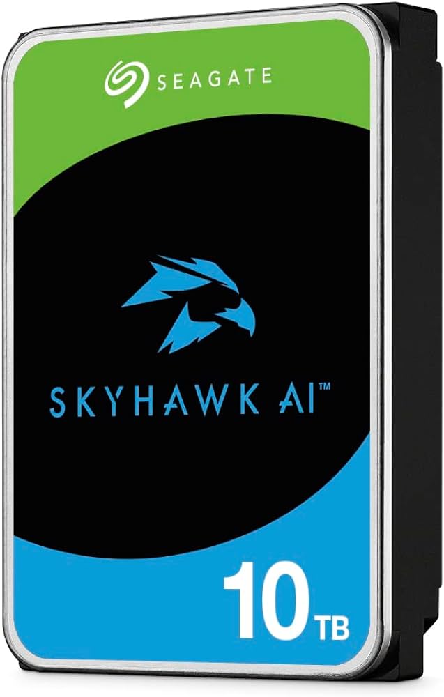 Seagate SkyHawk Hard Drive 10TB Surveillance - ST10000VE001