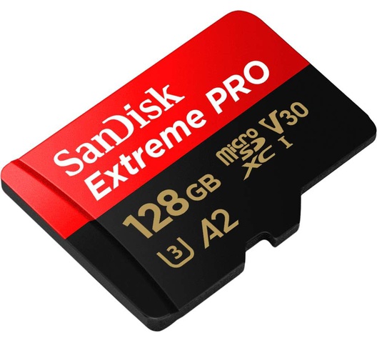 SanDisk Extreme PRO 128GB microSDXC Memory Card - SDSQXCD-128G-GN6MA