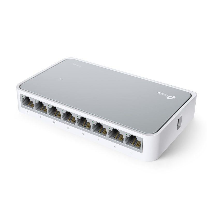 TP-Link TL-SF1008D 8-Port 10/100Mbps Desktop Switch - Techsavvy Solutions