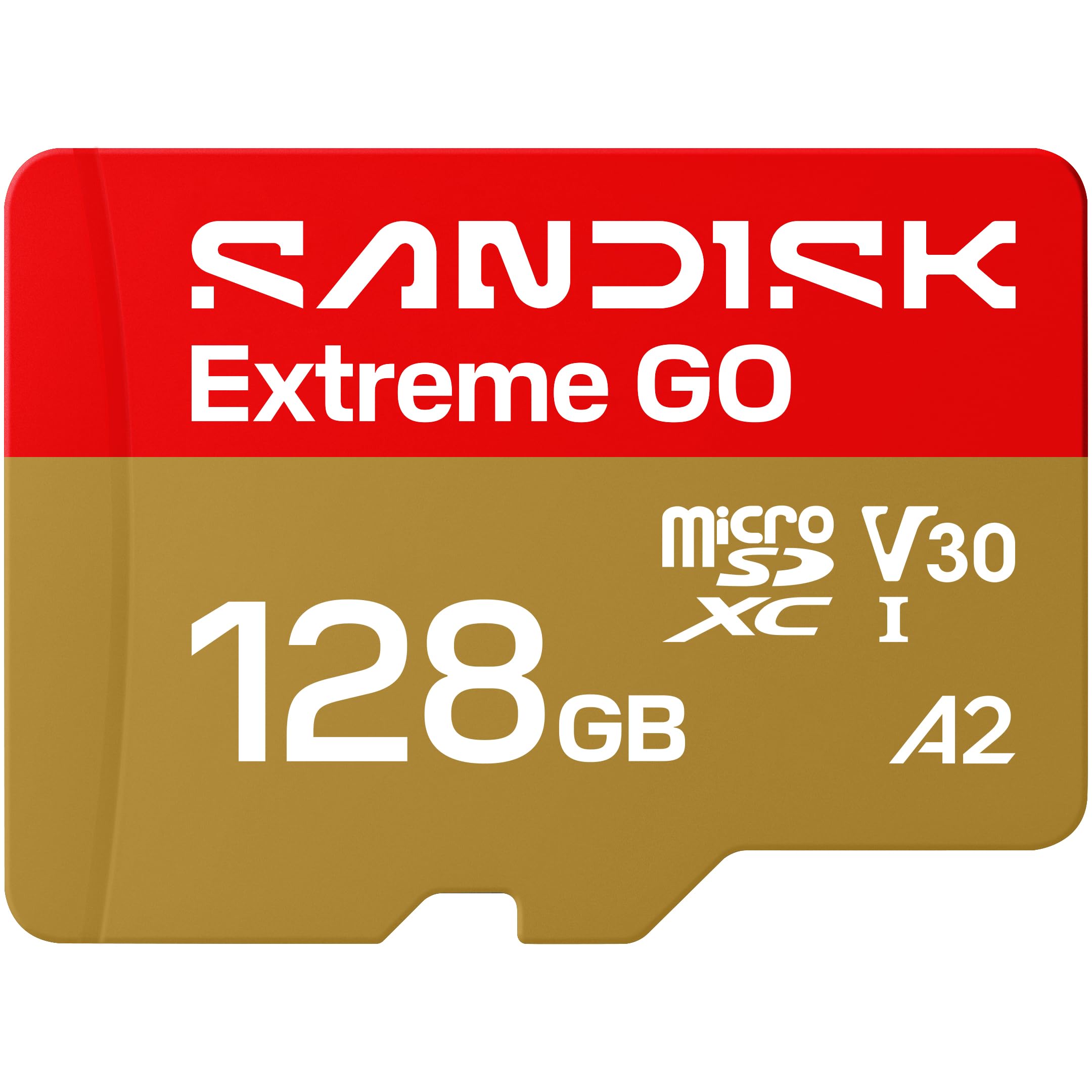 SanDisk Extreme GO 128GB microSDXC UHS-I Memory Card - Dukatech