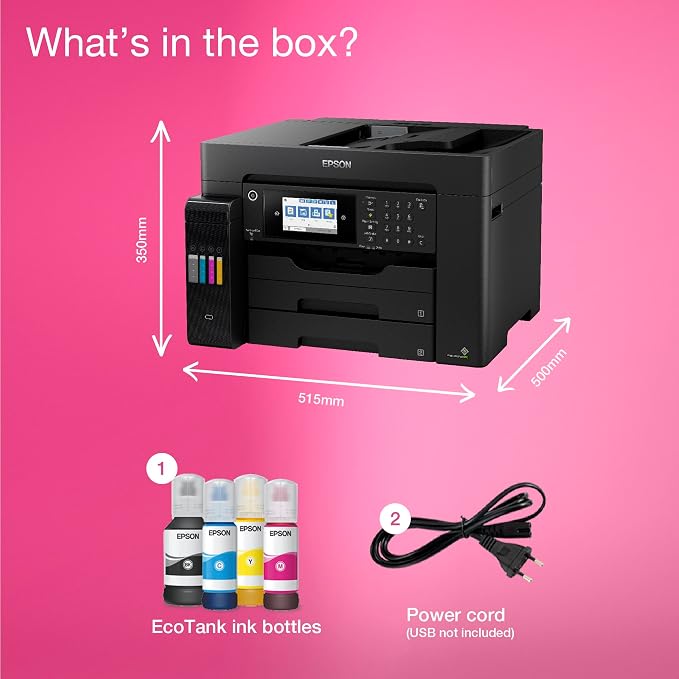 Epson EcoTank L15150 Wireless A3+ All-in-One Printer | Print, Scan, Copy &amp; Fax | Automatic Duplex - Techsavvy Solutions