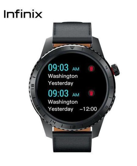 Infinix XWATCH N5 Pro Smartwatch 1.43 Inch AMOLED Display Bluetooth Calling IP68 Waterproof AI Health Monitor 100+ Sports Modes Wireless Charging Android iPhone Smart Watch