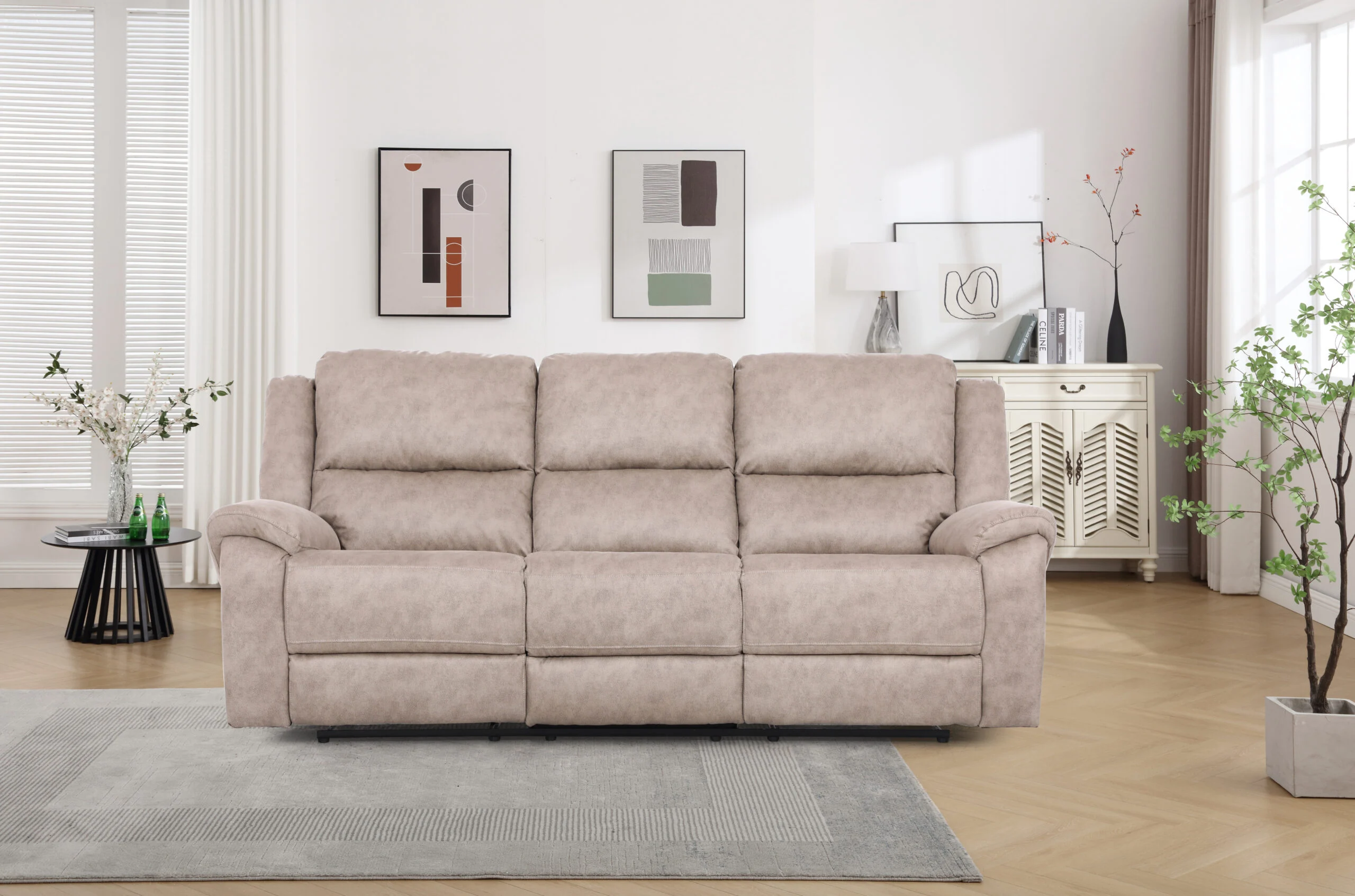 Docker Three Seater Recliner