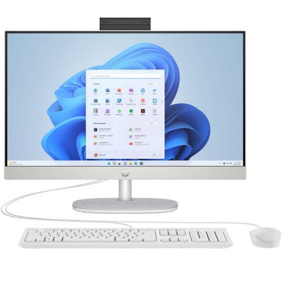 HP All-in-One 24-cr0315nh PC Intel Core i3 1315U 8GB DDR4 3200 512GB SSD FreeDOS 23.8 Inch FHD Desktop - Dukatech
