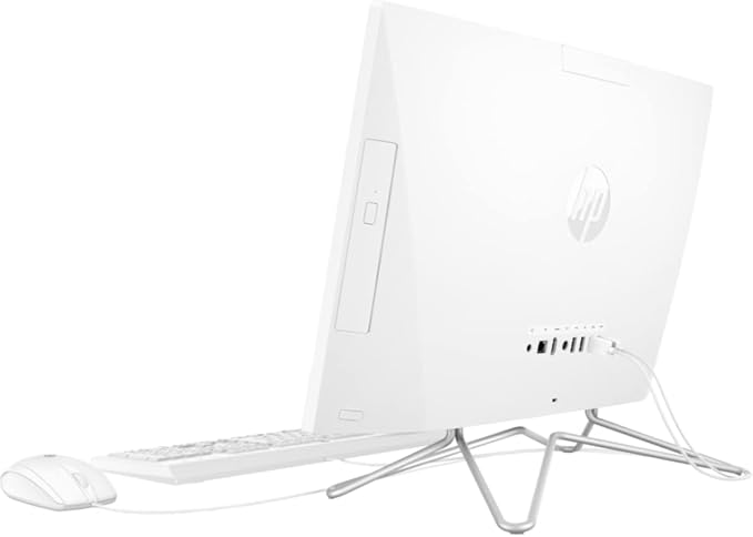 HP 200 G4 All-in-One PC | Intel Core i3 10th Gen | 8GB RAM | 256GB SSD + 1TB HDD | 22″ Full HD Display | White - Techsavvy Solutions