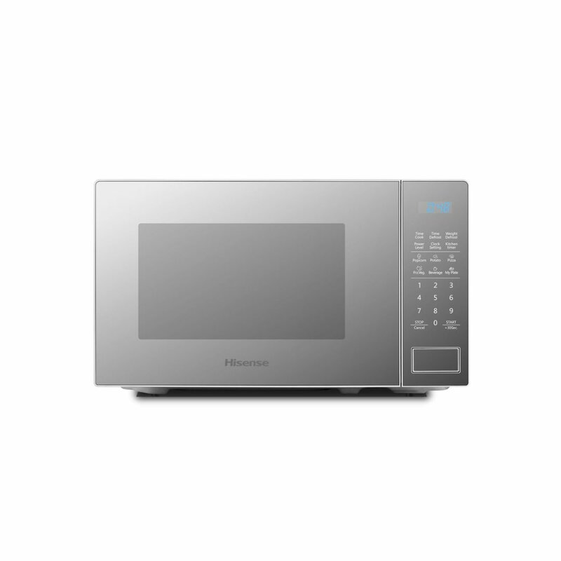 Hisense 20 Litres Digital Microwave H20MOMS11, Solo, Silver Color,push Botton,