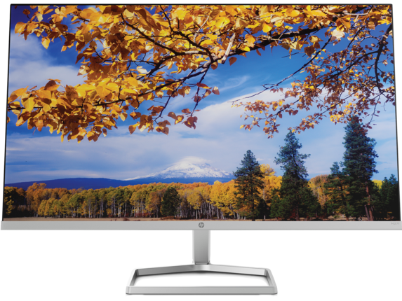HP M27f 27" FHD ULTRA SLIM LED MONITOR, Black Color - 2G3D3AS