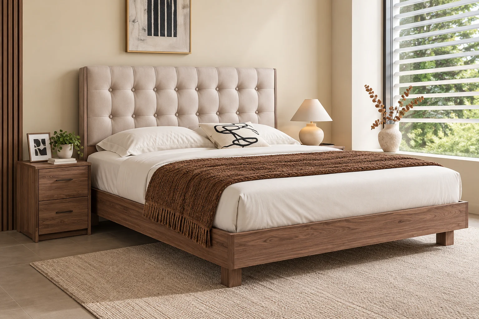 Hampton Queen Bed