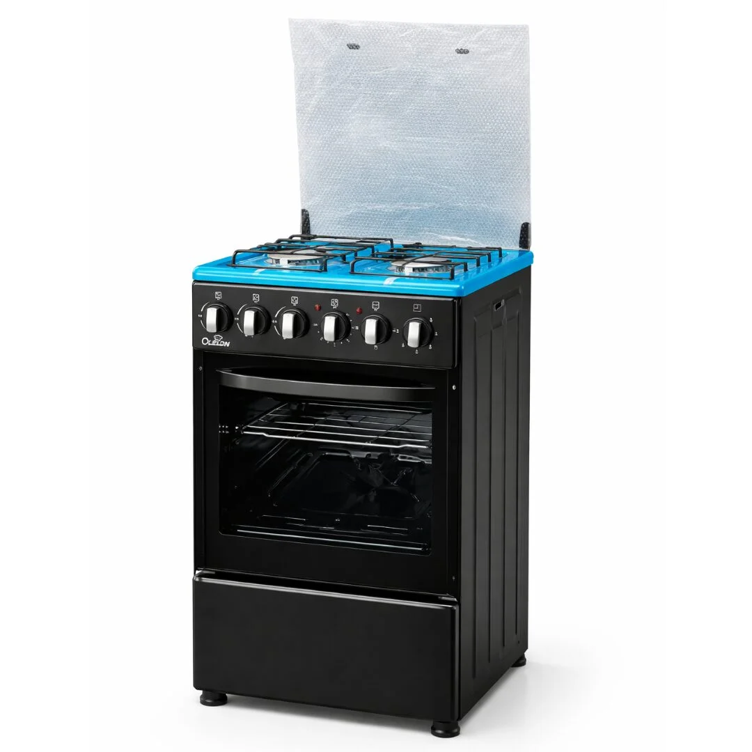 Olelon 3+1 Standing Cooker 50x55 Price in Kenya – Durable Gas Cooker with Oven