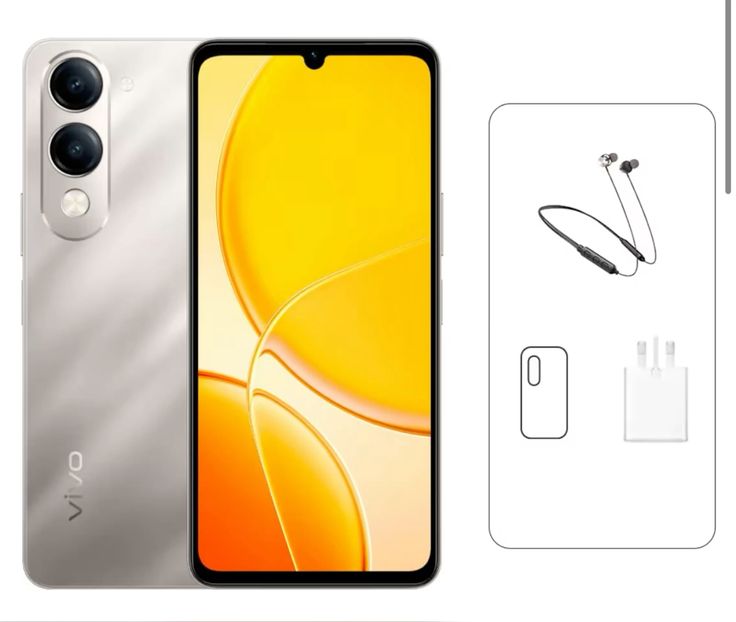 🔥OFFER🔥Vivo Y04 128GB 6GB RAM 6.74" IPS LCD Display Android 14 Funtouch 14 OS 13MP Main Camera 5MP Selfie Camera Fingerprint (side-mounted) 5500mAh Li-Ion Battery Vivo Y04 128GB 6GB RAM 6.74" IPS LC