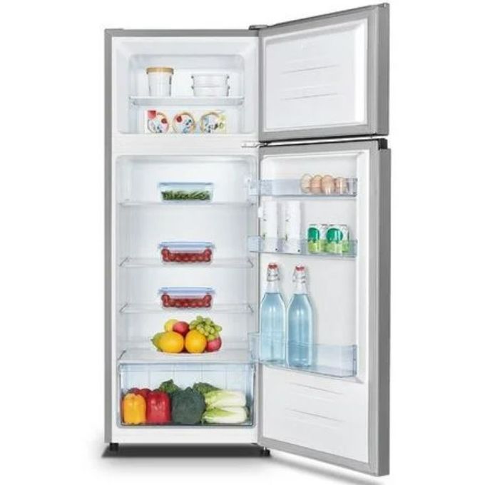 Ramtons RF/257 213L Double Door Direct Cool Refrigerator, Spacious 2 Door Fridge, Titan Finish (1YR Warranty)