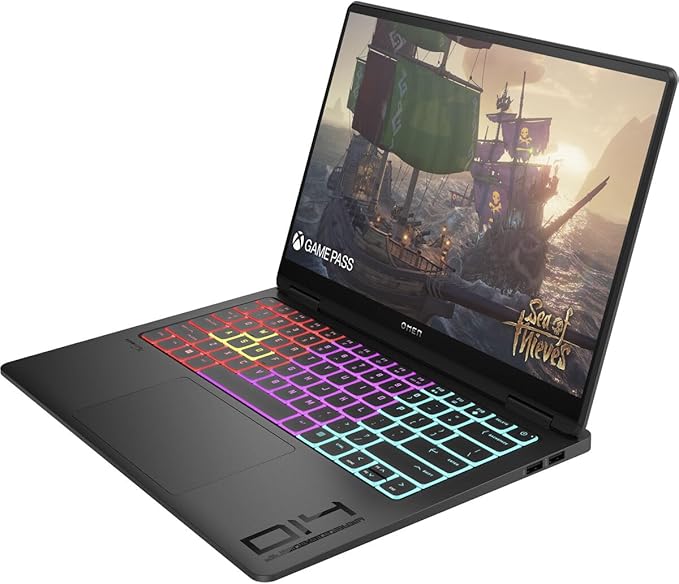 HP OMEN Transcend 14 Gaming Laptop | Intel Core Ultra 9 185H | 32GB RAM | 1TB SSD | NVIDIA GeForce RTX 4060 8GB | 14″ 2.8K OLED Display | RGB Backlit Keyboard - Techsavvy Solutions