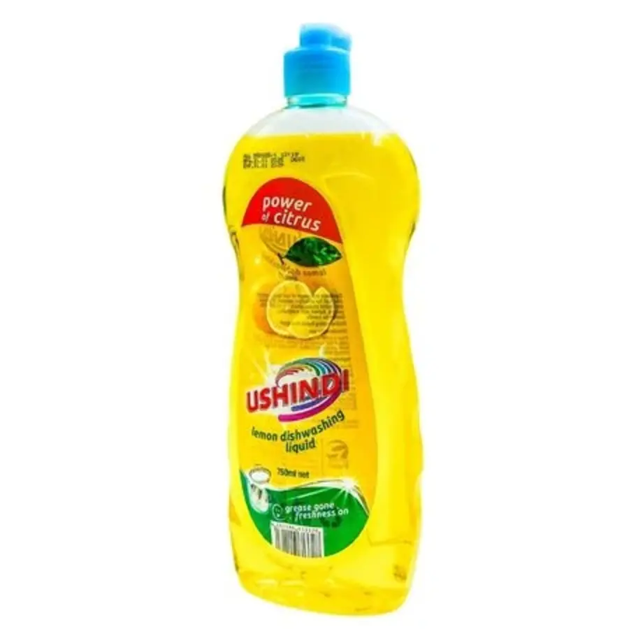 Ushindi Lemon Dish Wash 750Ml Liquid