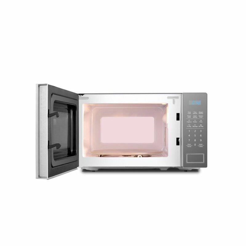 Hisense 20 Litres Digital Microwave H20MOMS11, Solo, Silver Color,push Botton,