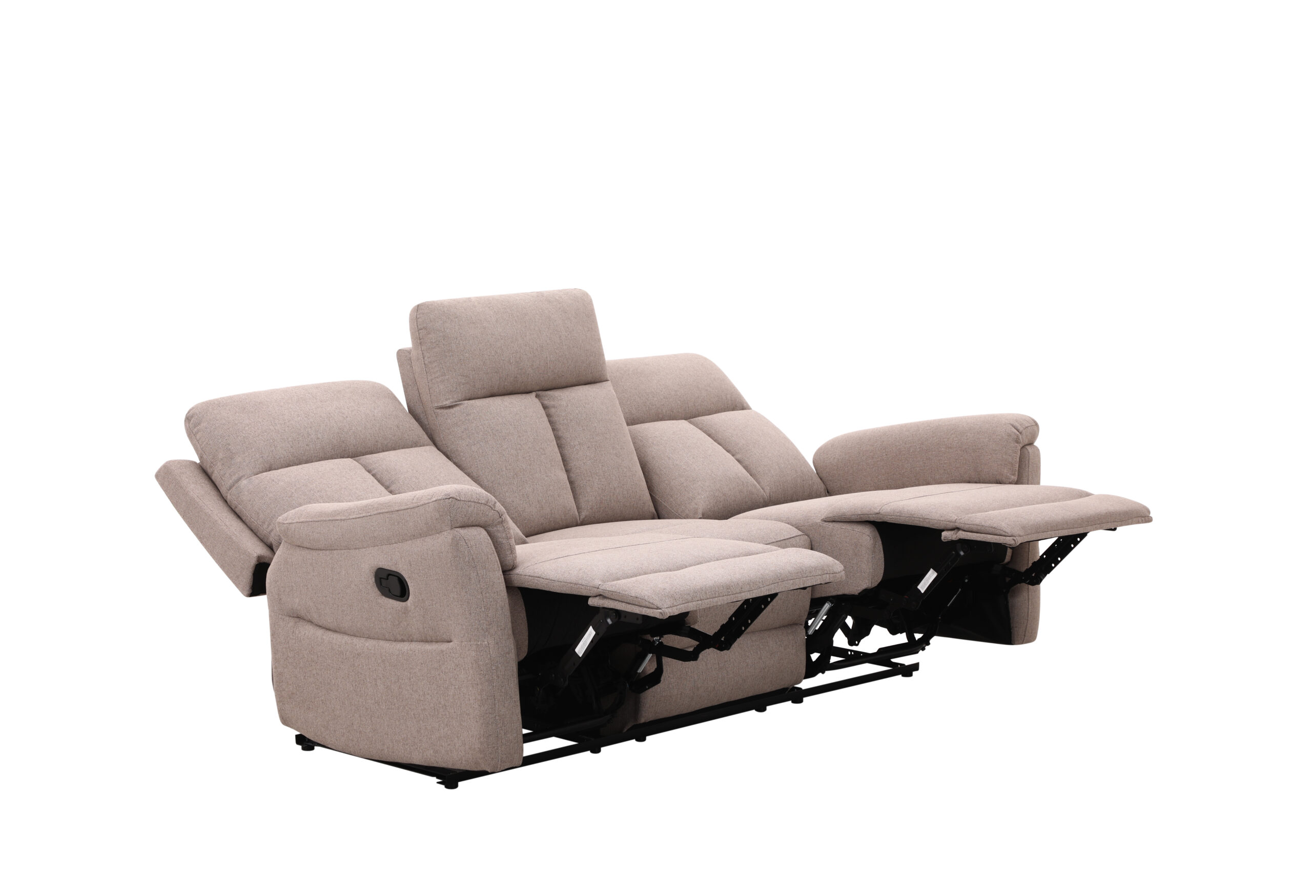 Milo 5 Seater Recliner Set – Mocha