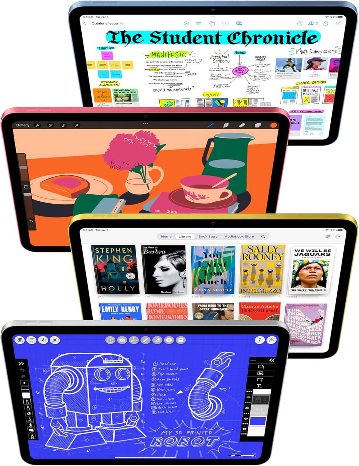 Apple iPad 11th Generation Tablet | Apple A16 Chip | 8GB RAM | 256GB Storage | 11-inch Liquid Retina Display | Wi-Fi + Cellular | Silver | Price in Kenya - Techsavvy Solutions