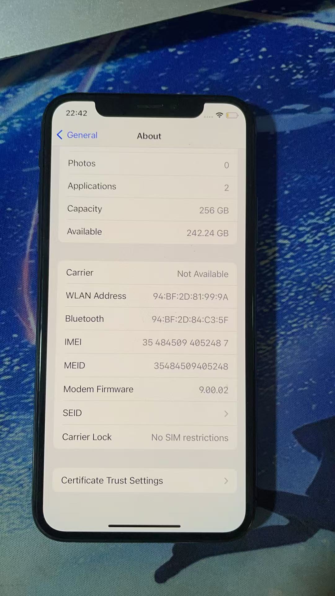 Refurbished Apple iPhone X 3GB+64GB/256GB, 5.8-inch, Dual Camera, 4G/LTE Smart Phone, Camera & Music Phone, Face ID System