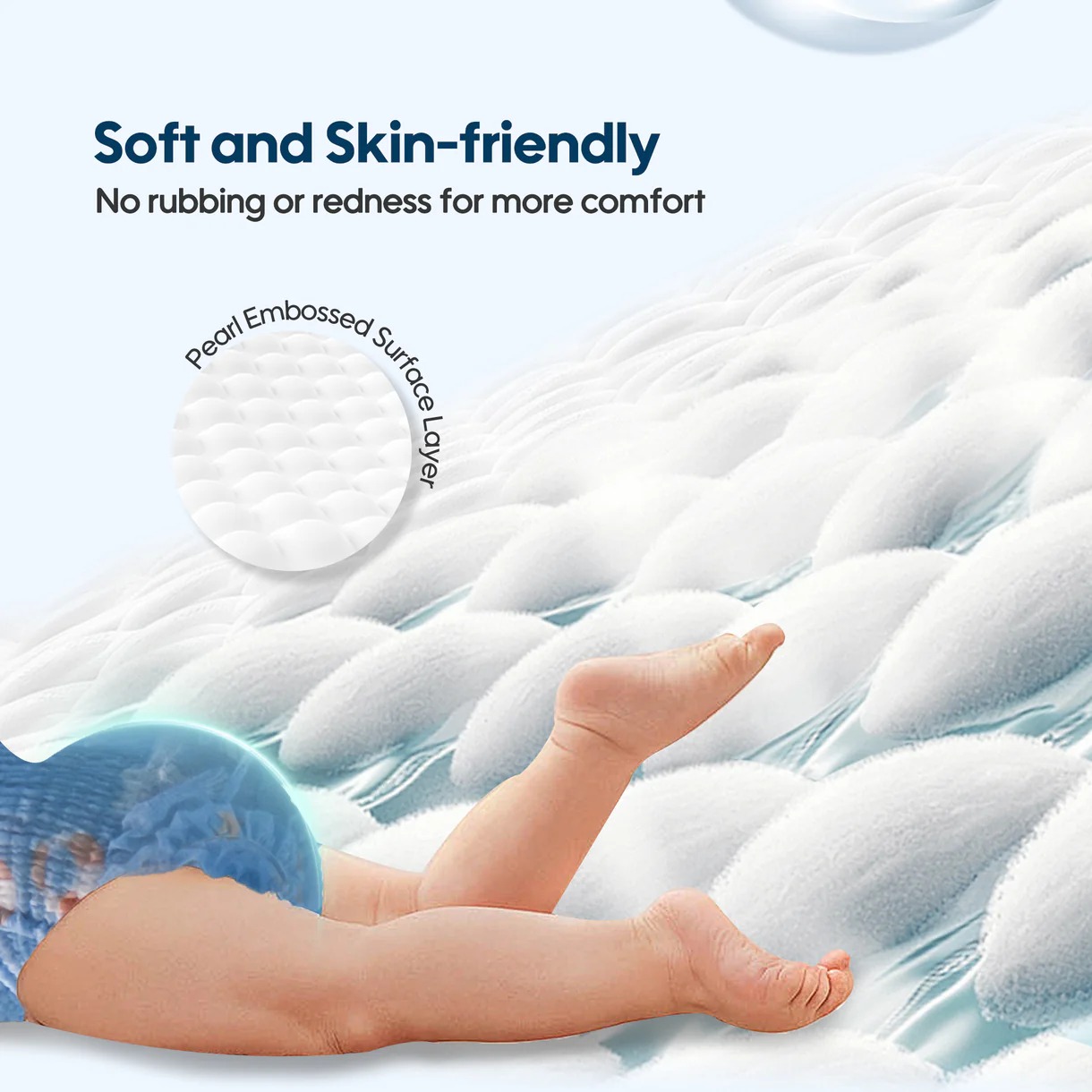 Aiwibi Disposable Baby Swim Diapers | Baby Swim Pants & Swim Nappies | Soft Comfortable Fit | Leak Protection | 2 PC Pack