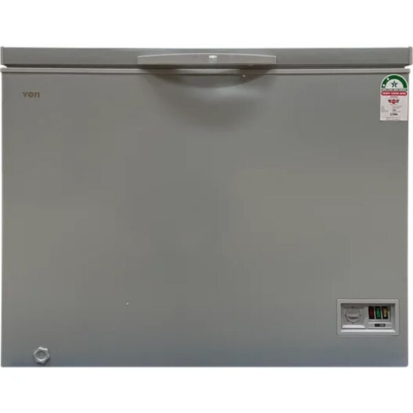 Von VAFC25DKG DHG Chest Freezer - 252L  Grey
