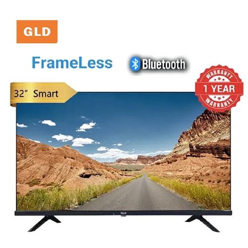 GLD 32" Inch Smart Android TV App-store Bluetooth Enabled Inbuilt Decoder local channels Netflix YouTube TV USBHDMI Ports Built-in WIFI ACCESS GLD32 GLD TV GLD32inch TV+FREE Extension +Bracket +Aerial