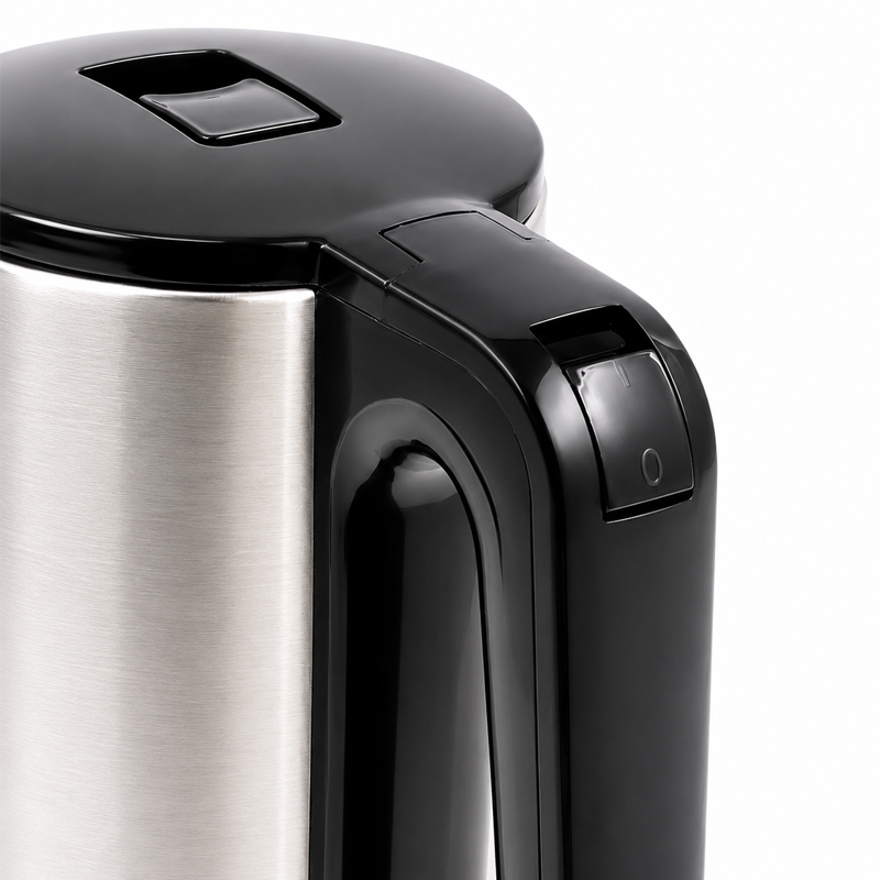 Sonar 2L 1500W Stainless Steel Electric Kettle with 1.25M Fused Power Cord Energy Efficient Heater Jug Cordless Electric Kettle SR-X2