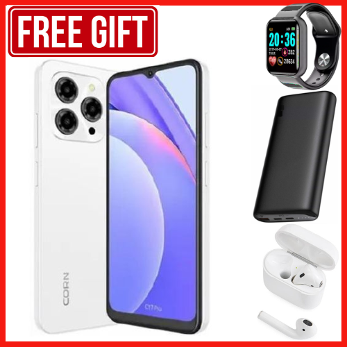 LIMITED TIME DEALS!!!! BRAND NEW CORN C16 PRO MAX 6.6" STORAGE ROM 64GB RAM 5GB STRONG BATTERY 5000 mAh DOUBLE SIM CARD SMART PHONE ON OFFER FINGERPRINT FACE