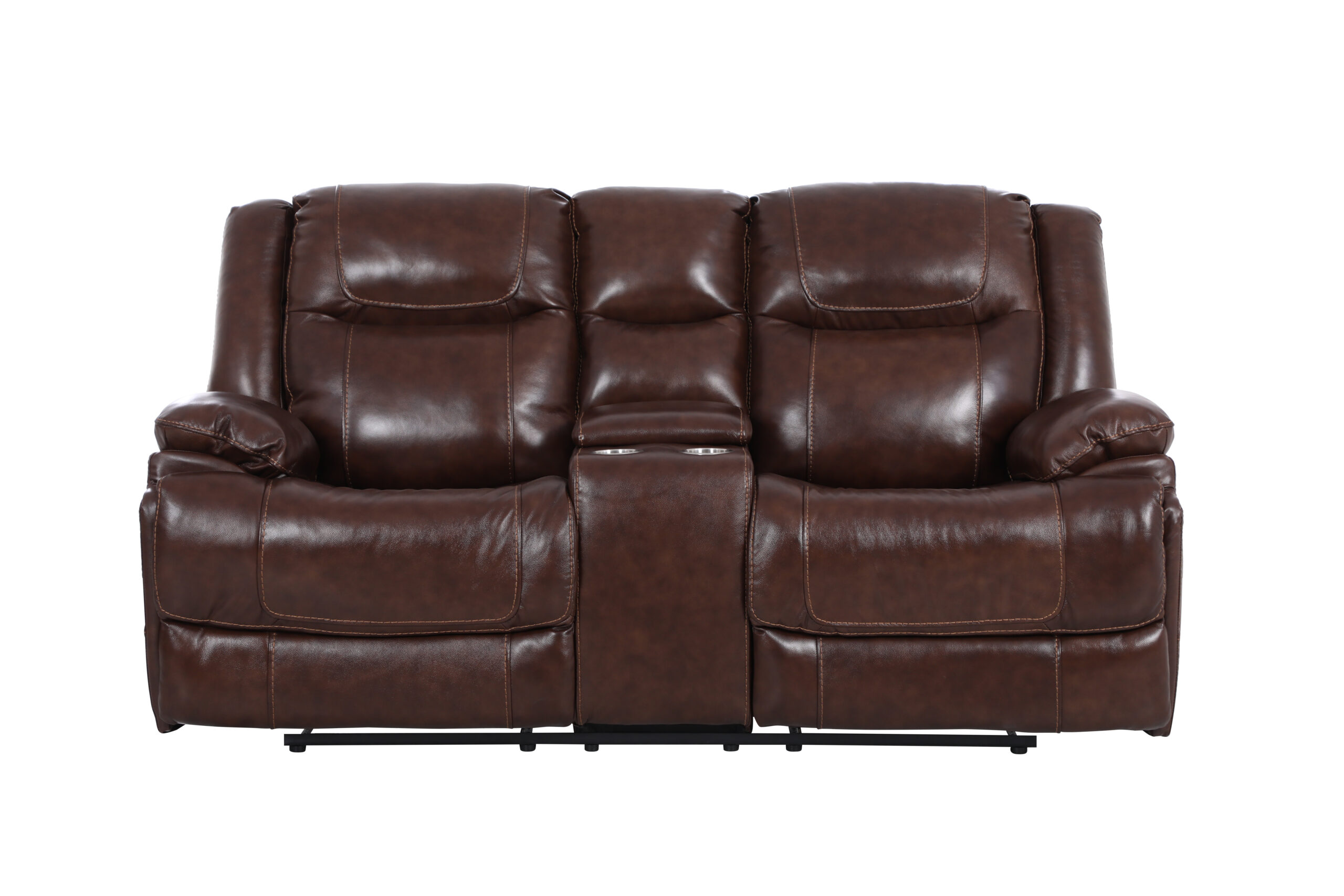 Calderwell Leather Recliner Set