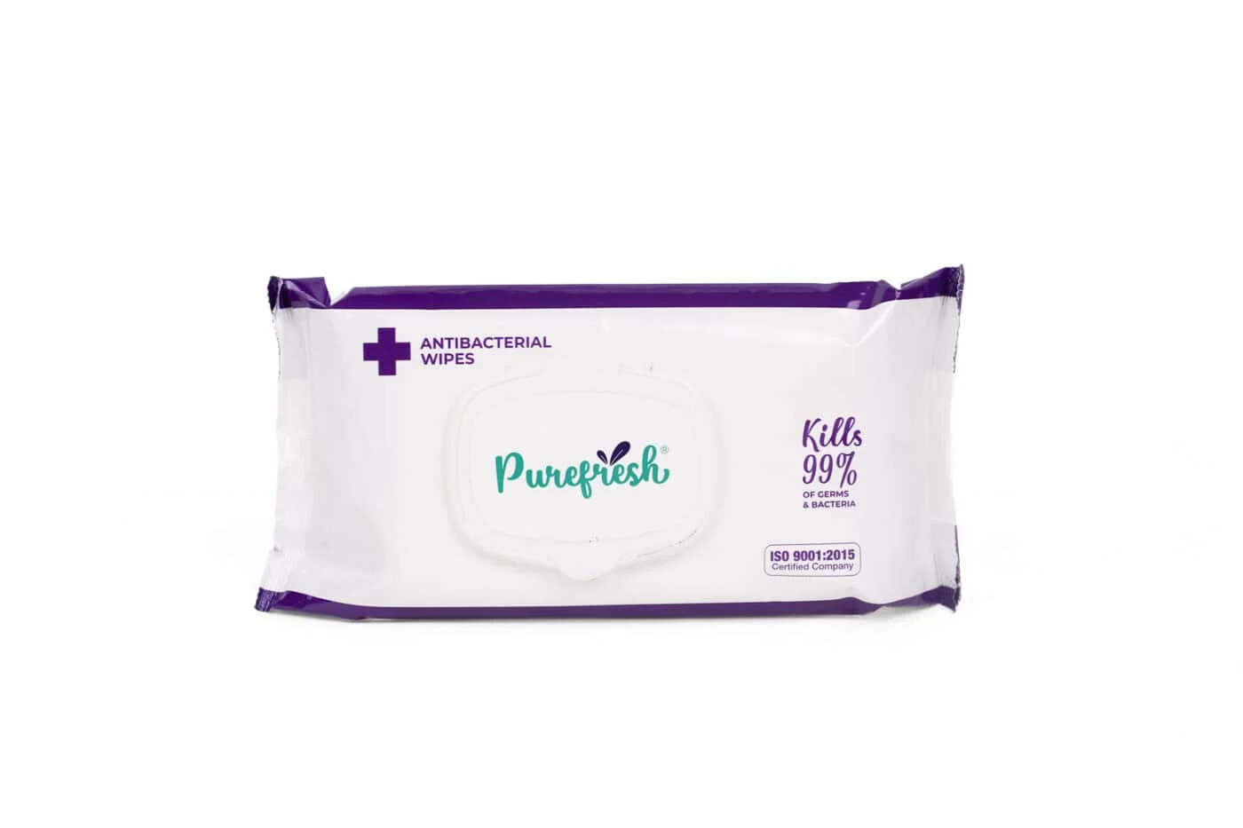 Pure Fresh Anti-Bacterial Wipes – 80 Sheets
