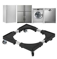 Multifunctional Adjustable Movable Base Dolly for Washing Machine & Refrigerator - Model 58006 Heavy-Duty Stand Cart with Universal Wheels for Fridge, Dryer & Home Appliances