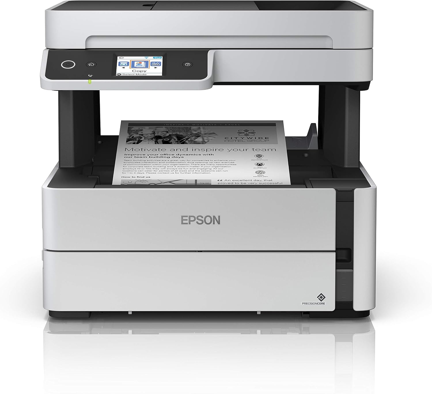 Epson EcoTank M3170 Monochrome All-in-One Printer | Print, Scan, Copy &amp; Fax | Wi-Fi | Automatic Duplex - Techsavvy Solutions