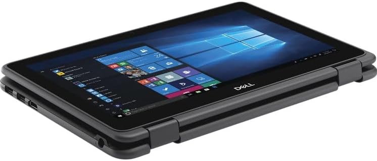 Dell Latitude 3189/3190 2-in-1 Laptop | Intel Pentium Processor, 4GB RAM, 128GB SSD | 11.6-inch HD Touchscreen | Windows 11 Pro | x360 Convertible - Black - Techsavvy Solutions