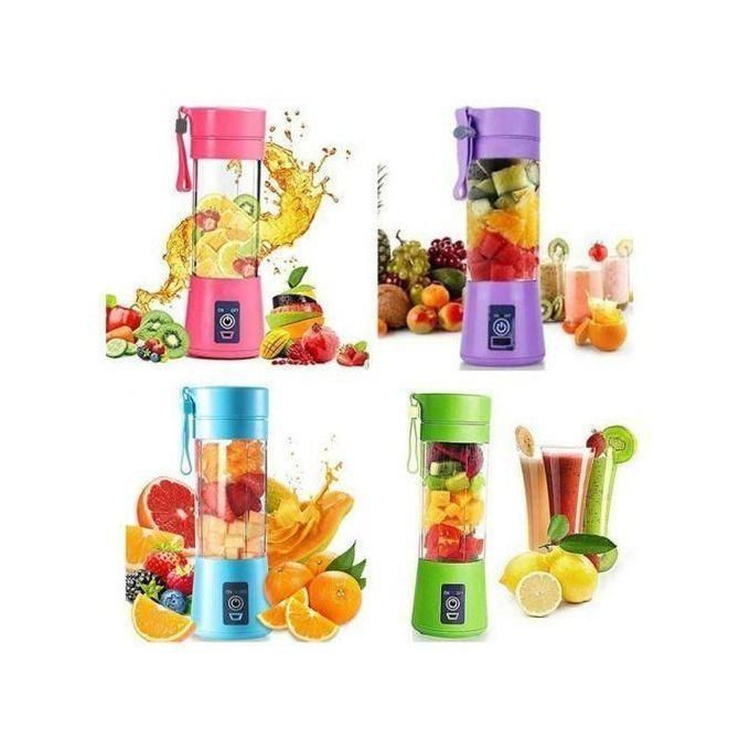 Portable Blender Mini Blender for Shakes and Smoothies Rechargeable USB 380Ml Traveling Fruit Juicer Cup