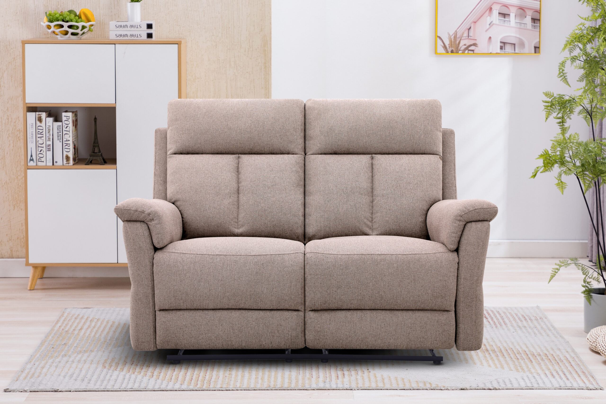 Milo 5 Seater Recliner Set – Mocha