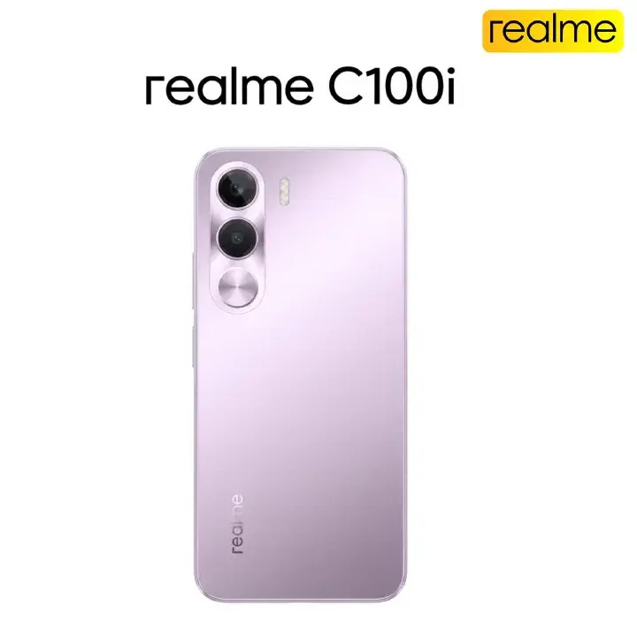New Arrival Realme C100i Smartphone 128GB ROM+4GB 64GB 4GB 7000mAh Battery 6.8 Inches Screen Dual Sim IP64 Dust & Water resistance Android 16 12 Months warranty Smart Phones