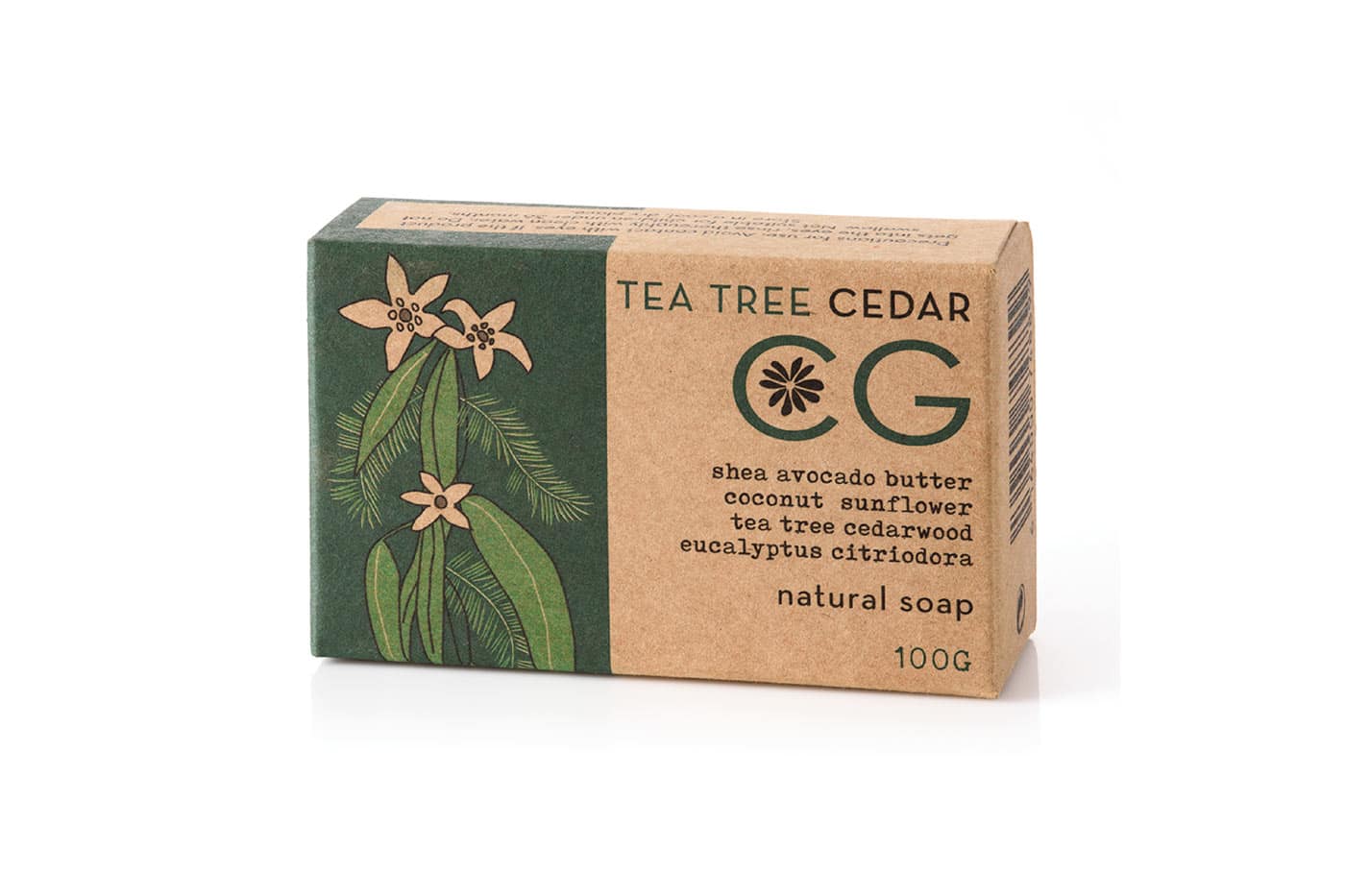 Cinnabar Green Tea Tree Bath Soap – 100g
