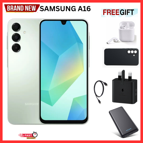 ANNIVERSARY SALES OFFERS🔥🔥🔥  BRAND NEW SAMSUNG GALAXY A16, 6.7'' HD+, 4GB RAM + 128GB ROM, DUAL SIM, 50MP, 5000mAh  SMARTPHONES ,COMES WITH FREE GIFTS