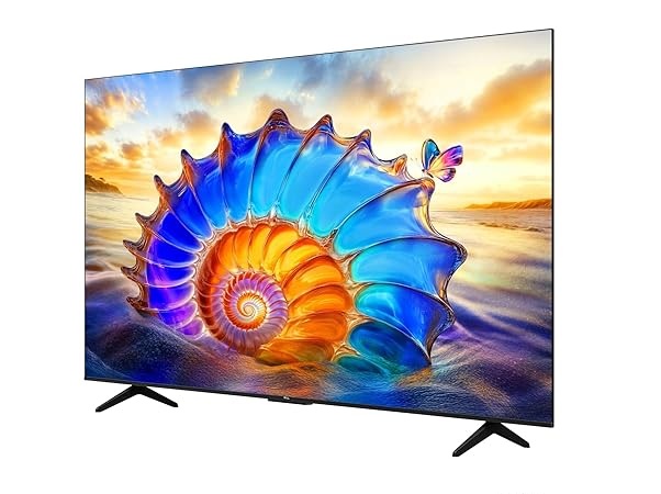 TCL 55V6D 2026 Model 55" Inch 4K UHD Smart Google TV  LED Display, Dolby Audio, WiFi, Bluetooth, Netflix, YouTube, Voice Control,1 Year Warranty