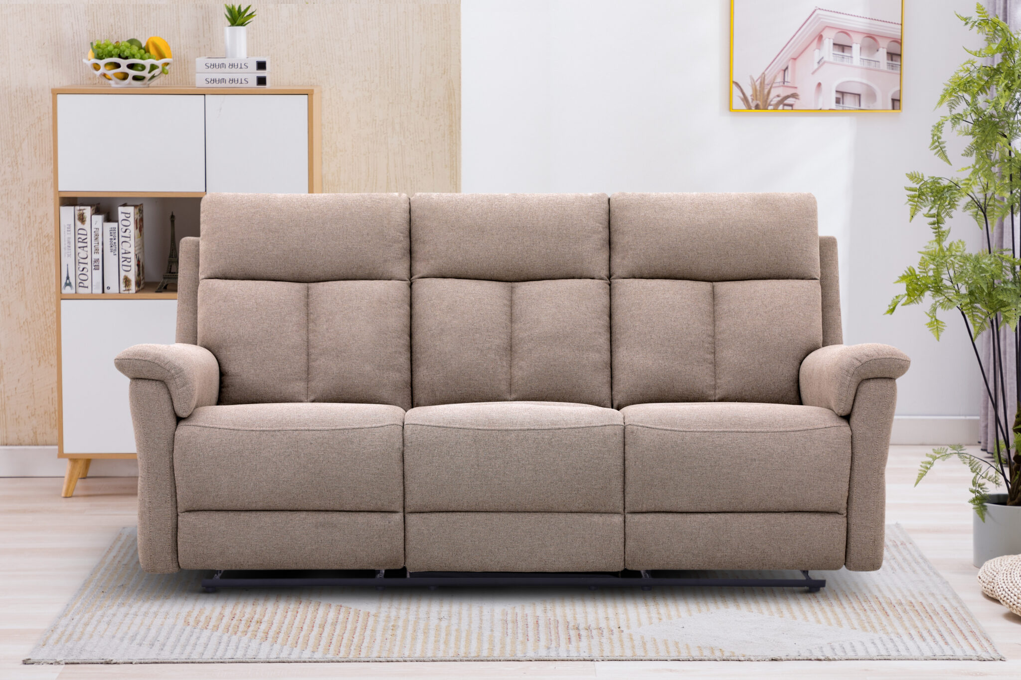 Milo 5 Seater Recliner Set – Mocha