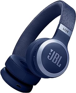 JBL Live 670NC Wireless On-Ear Headphones with Noise Cancelling Technology