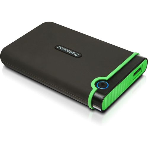 Transcend External HDD 2TB | StoreJet 25M3S | TS2TSJ25M3S | USB 3.1 Gen 1 | Military-Grade Shock Protection | Iron Grey | Price in Kenya - Techsavvy Solutions