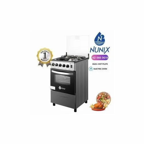 Nunix Free Standing 3+1 Electric Cooker With Electric Oven in Kenya – Patabay Kenya