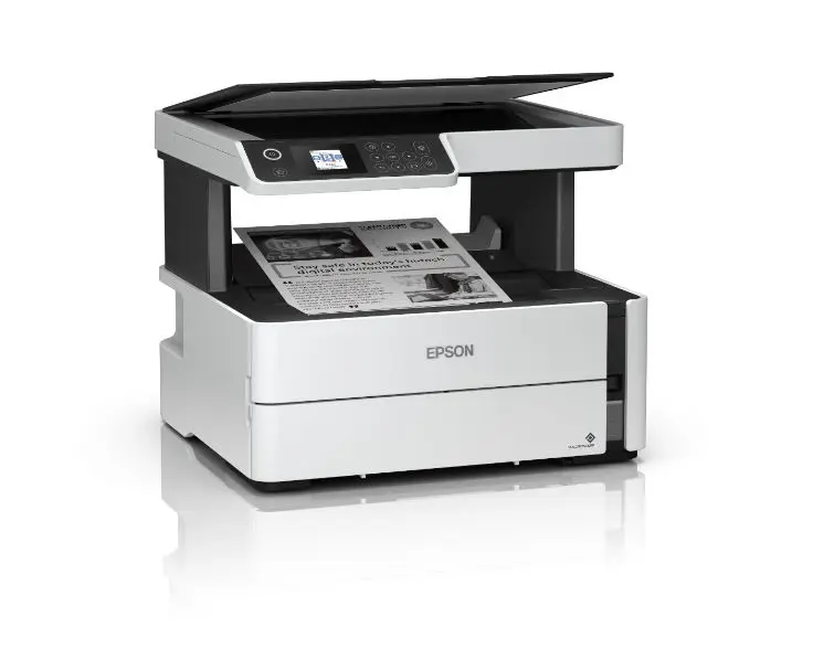 Epson M2140 EcoTank Monochrome All In One Duplex Ink Tank Printer Print Scan Copy