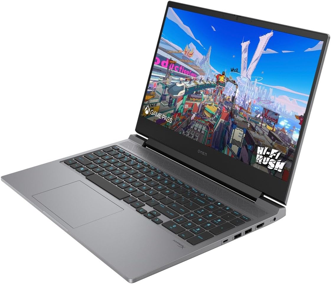 HP OMEN Gaming Laptop 16-am0004tx | Intel Core i9-14700HX | 32GB DDR5 RAM | 1TB SSD | 16″ 2K WQXGA 240Hz Display | NVIDIA GeForce RTX 5060 8GB | Windows 11 Pro - Techsavvy Solutions