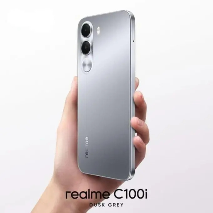 New Arrival Realme C100i Smartphone 128GB ROM+4GB 64GB 4GB 7000mAh Battery 6.8 Inches Screen Dual Sim IP64 Dust & Water resistance Android 16 12 Months warranty Smart Phones