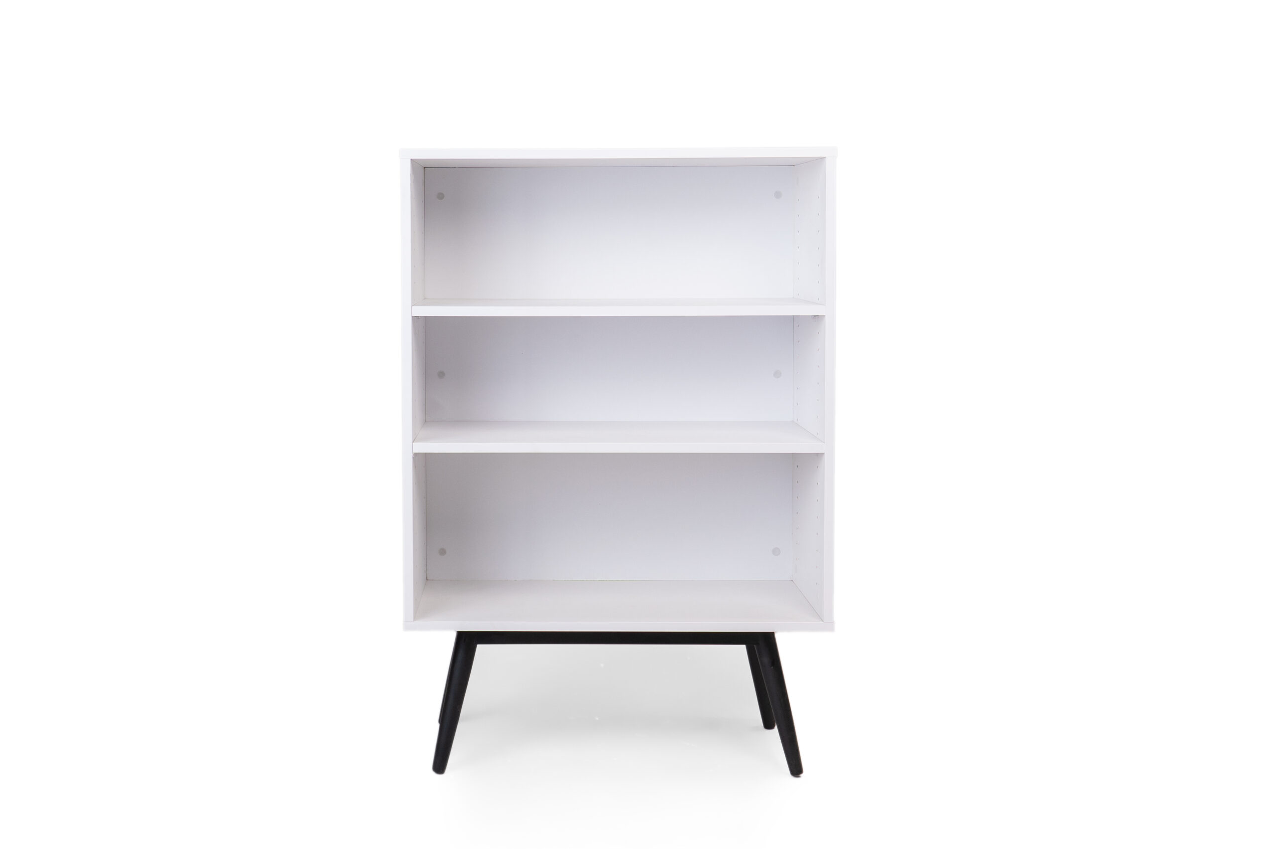 White 3 shelf Bookshelf – Also Available in Black