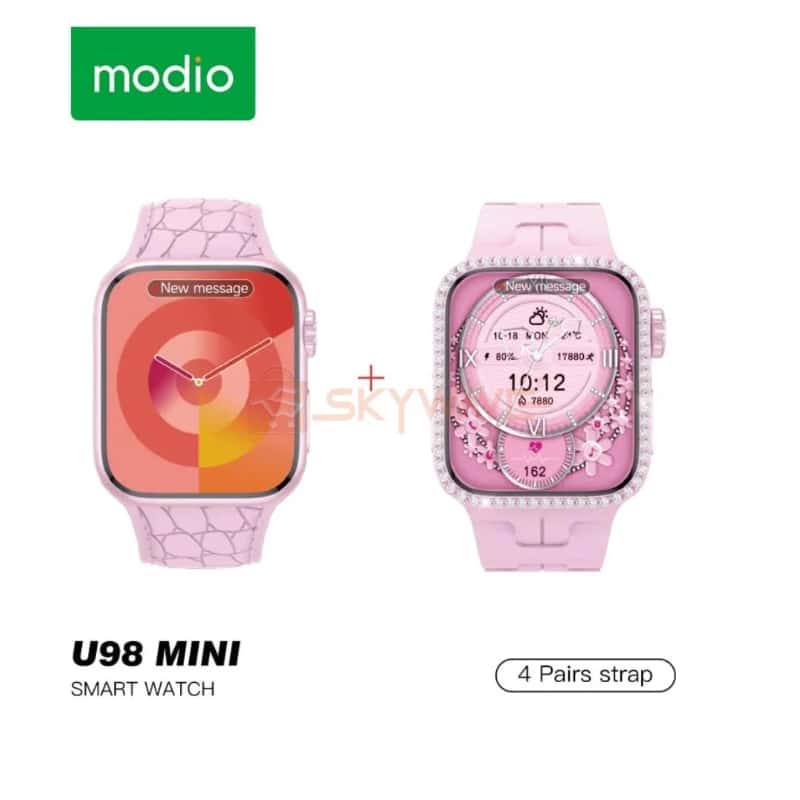 Modio U98 Mini 2-in-1 Smartwatch Combo - Phones Store Kenya